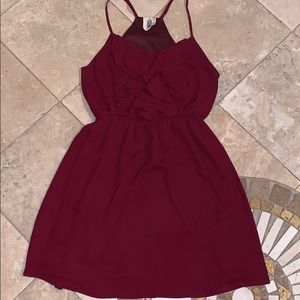 Gorgeous red mini dress